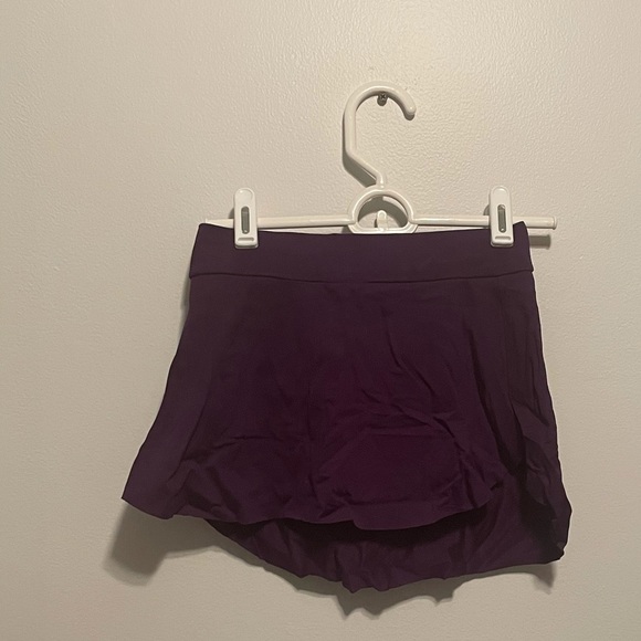 Yumiko Dresses & Skirts - Dark plum motionwear ballet skirt